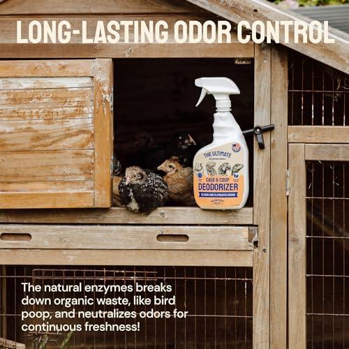 Natural Coop Deodorizer Spray for Poultry - 32 oz