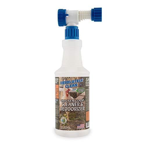 Natural Quail Coop Cleaner and Deodorizer - Powerful Enzyme