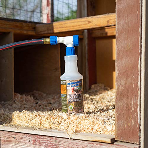 Natural Quail Coop Cleaner and Deodorizer - Powerful Enzyme