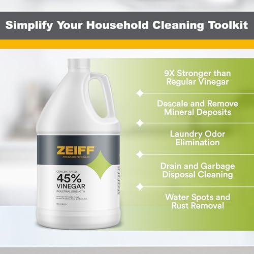 Industrial Cleaning Vinegar - 1 Gallon Concentrate