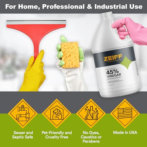 Industrial Cleaning Vinegar - 1 Gallon Concentrate