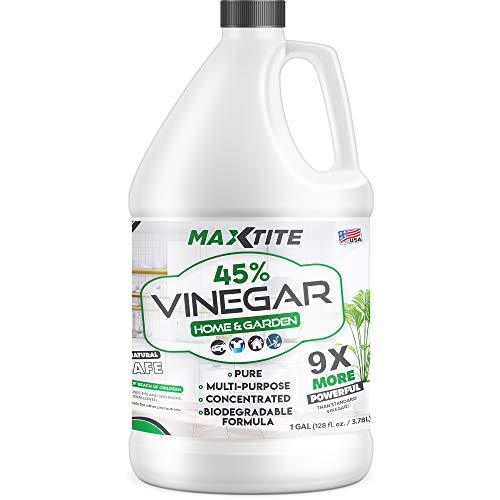 MaxTite 45% Pure Concentrated Vinegar for Cleaning