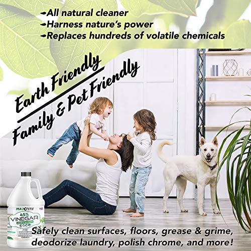 MaxTite 45% Pure Concentrated Vinegar for Cleaning
