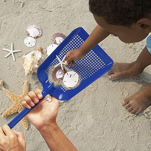 - Treasure Shovel Digger Sifter – Sand Sifter for Beach Fun or Farm Chicken c...