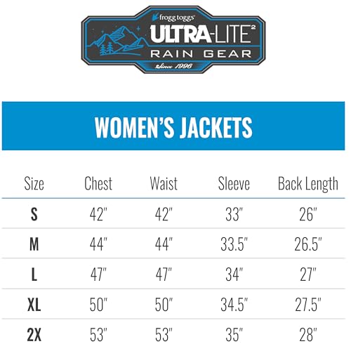FROGG TOGGS Women's Standard Ultra-Lite2 Waterproof Breathable Rain Jacket, Pink, Medium