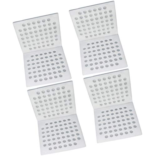 Yardwe Quail Egg Cartons Foam Egg Box Holder 52 Slots Egg Storage Tray Wrapping Container Egg Dispenser Case for Kitchen Egg Protection 4pcs