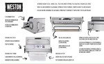 Weston 65-0901-w Pro-3500 Commercial Grade Vacuum Sealer, 15" bar, Stainless Steel