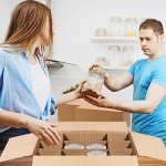 Hsei 6 Pcs Cardboard Canning Jar Storage Boxes 12 Cells Mason Jar Storage Boxes with Dividers Mason Jar Organizer Fits 32 oz Jars Regular or Wide Mouth for Stacking Packing Moving Jars