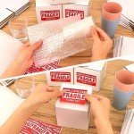 25Pack 5x5x5 Shipping Boxes for Small Business,White Mailing Boxes with Bubble Bags & Fragile Stickers for Mailing and Packing Small Gifts,Candle 5x5 Shipping boxes,Mug boxes for Shipping