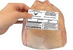 Custom Poultry Freezer Labels 4x2.5INCH with Safe Handling Instructions and Exemption P.L. 90-492(150PCS)