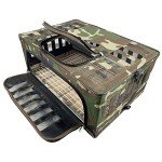RP Pigeon 28in Waterproof Pigeon Cage, Foldable Metal with Canvas, Suitable for Pheasant, Quail, Pheasant, Partridge, Easy Transportation, Sanitation, Various Sizes