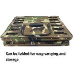 RP Pigeon 28in Waterproof Pigeon Cage, Foldable Metal with Canvas, Suitable for Pheasant, Quail, Pheasant, Partridge, Easy Transportation, Sanitation, Various Sizes