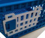 3x BLUE CHICKEN TRANSPORT 4H SHOW CAGE COOP CRATE CHICKEN QUAIL PIGEONS 3 DOOR