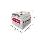 Live Bird Shipping Box with Divider Economy Size 12" x 12" x 10" Tall - for Poultry, Quails, Pigeons & Canaries 1 Box