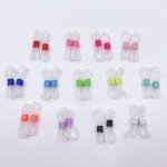 50 Pieces Baby Chick Splay Leg Hobble - Chicken Leg Bands for Spraddle Leg Repair (1-3 Days) - Suitable for Newly Hatched Chicks, Birds, Quails, and Ducks