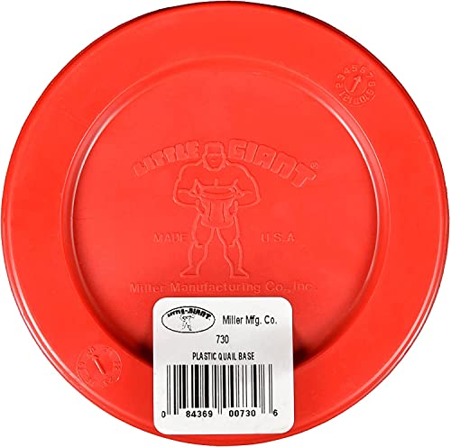 Miller Quail Base with Little Giant Poultry Jar