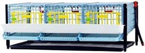 Quail Breeding Cage Indoor: Layer Addition Quail Coops, Quail Pens Easy Clean, Rust-Free, Easy Egg Collection (2024 Upgrades: Longer Waste Trays, Removable Middle Walls) Cimuka by Hatching Time