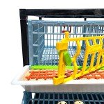 Quail Breeding Cage Indoor: Layer Addition Quail Coops, Quail Pens Easy Clean, Rust-Free, Easy Egg Collection (2024 Upgrades: Longer Waste Trays, Removable Middle Walls) Cimuka by Hatching Time