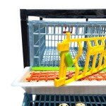 Quail Breeding Cage Indoor: 3 Layer Stackable Quail Coops, Quail Pens, Easy Clean, Rust-Free, Easy Egg Collection (2024 Upgrades: Longer Waste Tray, Removable Middle Walls) Cimuka by Hatching Time