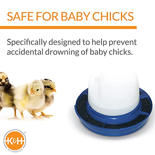 K&H Chick Saver Poultry Waterer - Black