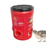 Generic Quail & Chick Port Feeder by NWQuailFarm (8 Pak)