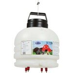 Farm-Tuff 3 Gal. Gravity-Feed Plastic Game & Bird Range Poultry Waterer RW-3G
