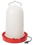 API® Heated Poultry Waterer | Chicken or Bird Waterer | Heated Waterer for Winter | 3 Gallon