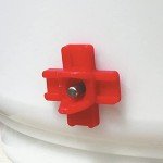 Farm Innovators HB-60P Thermostatically Controlled Heated 2 Gallon Plastic Outdoor Year Round Poultry Chicken Water Bucket Drinker, White/Red