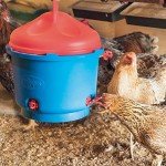 Premier 1 Supplies All-Season Heated Poultry Waterer for Chickens and Ducks - 3 Gallon