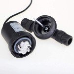 bayite BYT-7A014A DC 12V Solar Hot Water Heater Circulation Pump with DC Power Supply Adapter Low Noise 3M Head 8LPM 2.1GPM