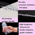 YOUHO 20 Feet PVC- 1/2" ID Clear Vinyl Tubing Food Grade Multipurpose Tube for Beer Line, Kegerator, Wine Making, Aquaponics, Air Hose