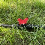 La Farah 10pcs Drip Irrigation Tubing Fittings, In-Line Barbed Switch Valve For 1/2 Inch Drip Tubing(1/2" ID x 0.65" OD), Shut-Off/On Water Flow