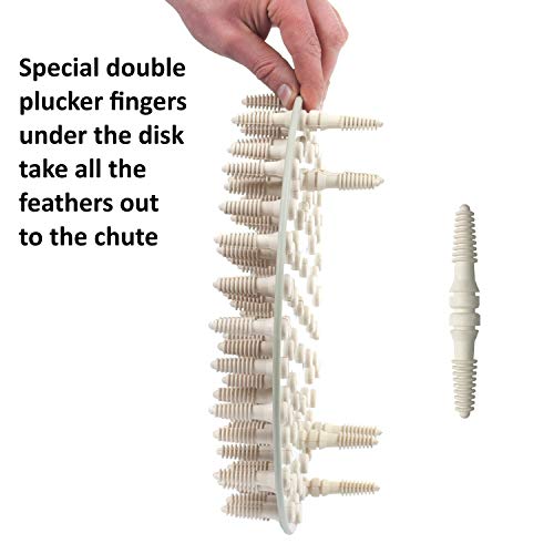 Mini Quail Plucker Machine with Soft Fingers