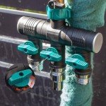 Hose Splitter, 3 Way Heavy Duty, Hose Connector Rotated 360 Seperately,Garden Hose Splitter,Faucet Splitter,Outdoor Faucet Splitter,With Shut off Valve,High Quilty Metal+Chrome Adapter,Water Hose.