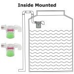 Transparency Water Float Valve, Water Level Control Water Tank Traditional Float Valve Upgrade (3/4“ SIDE)