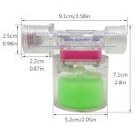 Transparency Water Float Valve, Water Level Control Water Tank Traditional Float Valve Upgrade (3/4“ SIDE)