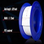 D-NYX 1 Roll 1/2 Inch(W) X 520 Inches(L) Teflon Tape,Water Pipe Sealing Tape,Plumbing Tape,Plumbers Tape,PTFE Tape,Sealing Tape,Sealant Tape,Thread Seal Tape for Shower Head,Duct Tape,White