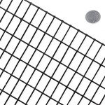 Fencer Wire 16 Gauge Black Vinyl Coated Welded Wire Mesh Size 0.5 inch by 1 inch (2 ft. x 50 ft.)