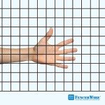 Fencer Wire 14 Gauge Black Vinyl Coated Welded Wire Mesh Size 1 inch by 1 inch (4 ft. x 50 ft.)