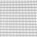 Fencer Wire 16 Gauge Black Vinyl Coated Welded Wire Mesh Size 0.5 inch by 1 inch (2 ft. x 50 ft.)