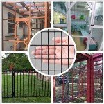 Fencer Wire 16 Gauge Black Vinyl Coated Welded Wire Mesh Size 0.5 inch by 1 inch (2 ft. x 50 ft.)