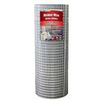 YardGard Welded Wire 1/2X1 Inch Mesh 36 Inch X 100 Foot 16 Gauge Galvanized Steel Wire Fence Ideal for Animal Enclosures, Cage Wire, Property Protection, Garden Fence, Rabbit Fence, and Utility Fence
