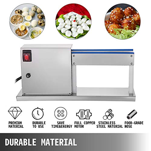 Electric Quail Egg Peeler Machine - 50KG/H