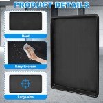 Hlimior 3Pcs Extra Large Auto Oil Drip Pan- 35.4 x 24 x1.6 Inches Oil Drip Tray for Under Car Plastic Oil Tray,Oil Catch Pan Replacement Tray to Keep Garage Floor Show Room Driveway Safe and Clean