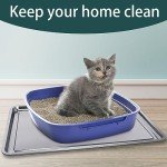 Gisafai Stainless Steel Oil Drip Pan for Under Car Metal Automotive Oil Change Pan Large Drip Tray Oil Catch Pan Replacement Tray Rust Resistant Drip Tray Motorcycle Oil Drain (35.43 x 23.62 Inch)