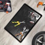 Hlimior 6Pcs Extra Large Auto Oil Drip Pan- 35.4 x 24 x1.6 Inches Oil Drip Tray for Under Car Plastic Oil Tray,Oil Catch Pan Replacement Tray to Keep Garage Floor Show Room Driveway Safe and Clean