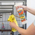 Absolutely Clean Amazing Bird Cage Cleaner and Deodorizer - Just Spray/Wipe - Safely & Easily Removes Bird Messes Quickly and Easily - Made in The US 16oz (Pack of 2)
