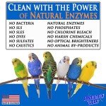 Absolutely Clean Amazing Bird Cage Cleaner and Deodorizer - Just Spray/Wipe - Safely & Easily Removes Bird Messes Quickly and Easily - Made in The US 16oz (Pack of 2)