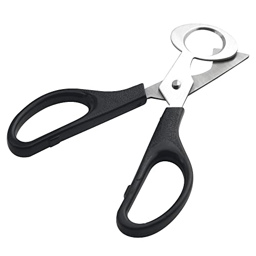 Stainless Steel Quail Egg Cutter Scissors - 24 Pack