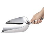 New Star 34585 Cast Aluminum Utility Scoop, 58-Ounce